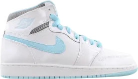 Air Jordan 1 Retro High GG White Still Blue Sneakers