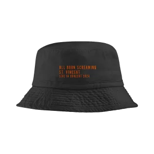 ALL BORN SCREAMING BUCKET HAT