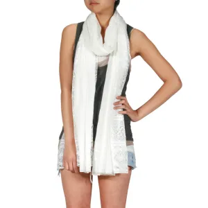 Bella Donna Scarf, White