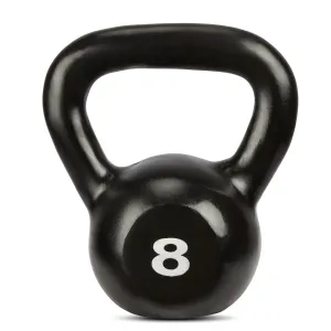 Black Cast Iron Kettlebell - 8kg