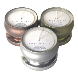 Just Jill Set of 3 Limited Edition Fall Scented Candle Tins