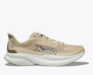 Men's HOKA Mach 6 Running Shoe in Oat Milk / Barley