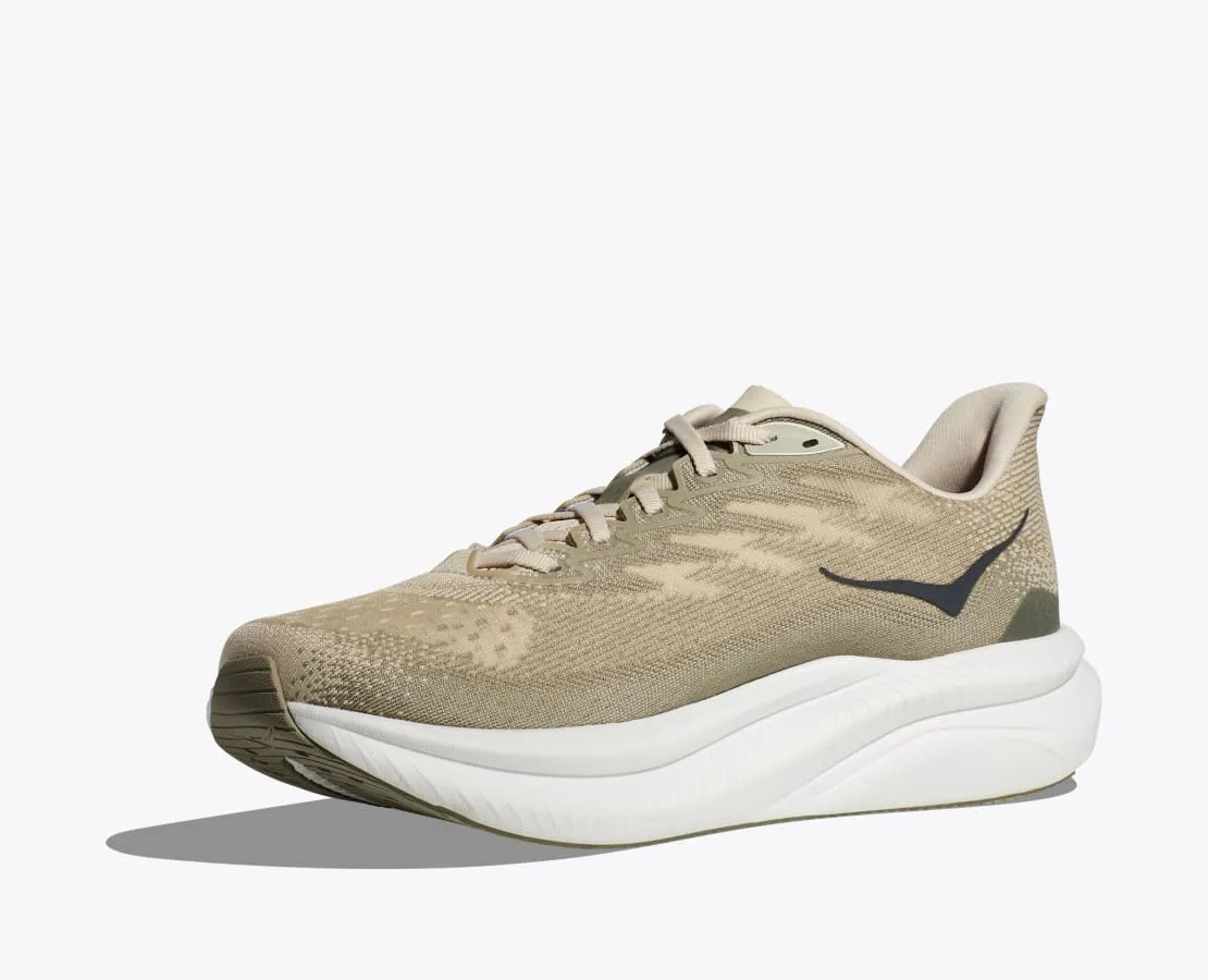 Men's HOKA Mach 6 Running Shoe in Oat Milk / Barley