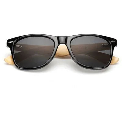 Retro Bamboo Sunglasses