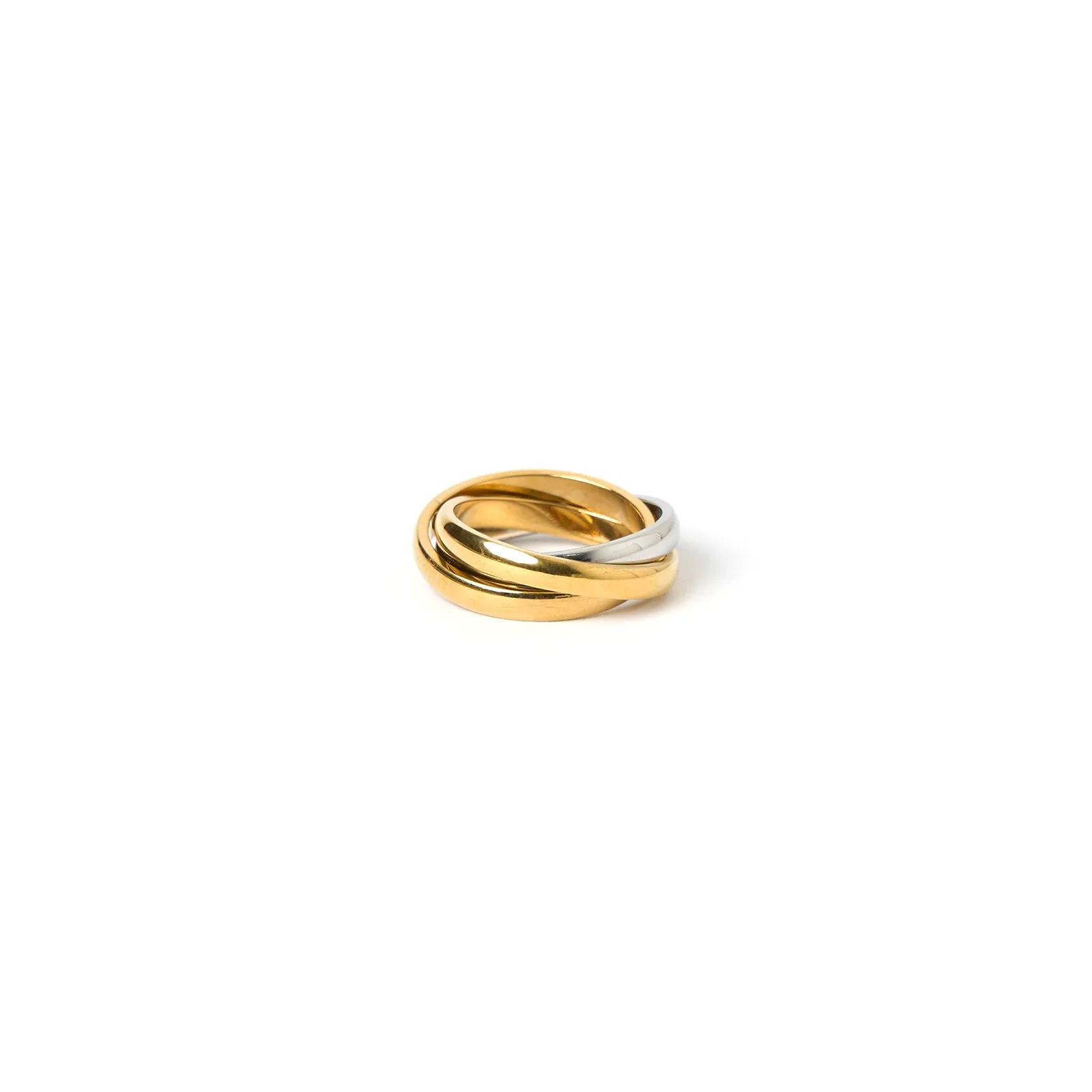 Sasha Trio Ring - Two Tone