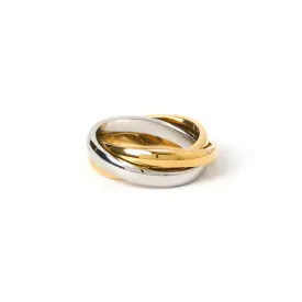 Sasha Trio Ring - Two Tone